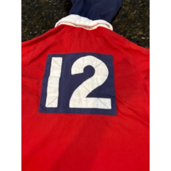 Polo Ralph Lauren Boys Red Long Sleeve Hoodie T-Shirt Size 5 - Picture 6 of 6